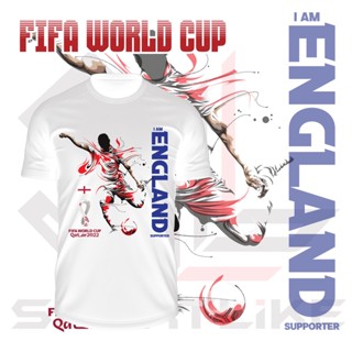 FIFA World Cup 2022 England Fans Supporter Jersey T-shirt