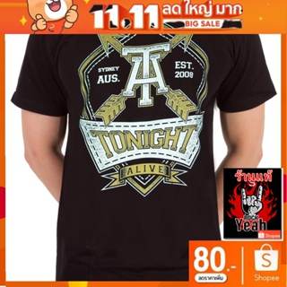 เสื้อวง Tonight Alive เสื้อยืด ทูไนท์ อไลฟ์ เสื้อวินเทจ เสื้อยืดผช เสื้อวินเทจ RCM1543