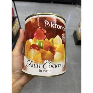 Fruit Cocktail In Syrup ( Kronos Brand ) 820 G. ฟรุตคอกเทล ในน้ำเชื่อม ตรา โคลโนส