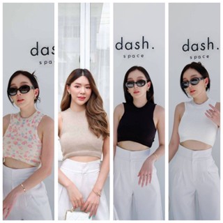 𝑇𝐻𝐼𝑇𝐼𝑌𝐴 ZARAA CROP เสื้อครอปผ้าไหมพรม T-Shirtnista