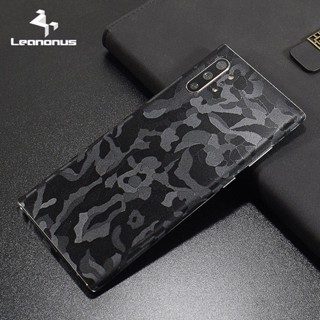 เคสโทรศัพท์มือถือ PVC ลายพราง สีดํา สําหรับ Samsung Galaxy Note 10 Plus 9 8 20 Ultra S22 S21 S20 Ultra S10 Camo 2 ชิ้น