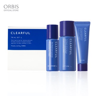 ORBIS CLEARFUL TRIAL SET L (สำหรับผิวผสม-ผิวมัน) 3pcs. ออบิส เคลียร์ฟู เซ็ทผลิตภัณฑ์บำรุงผิวหน้าขนาดทดลอง