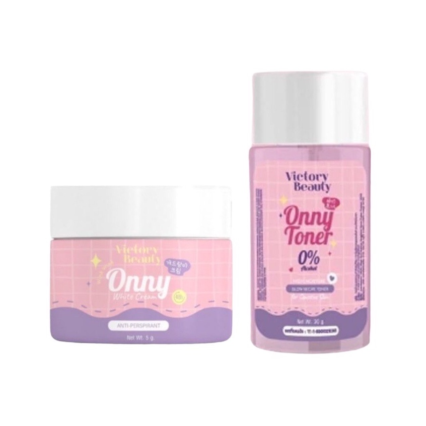 ออนนี่ ไวท์ ครีม ครีมรักแร้ขาว โทนเนอร์  เช็ดรักแร้ขาว ครีมรักแร้แม่แพท ระงับกลิ่น ONNY WHITE CREAM 