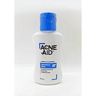 Acne-Aid Gentle Cleanser Sensitive Skin แอคเน่-เอด เจนเทิล เคลนเซอร์ สำหรับผิวแพ้ง่าย เป็นสิวง่าย 50 มล.