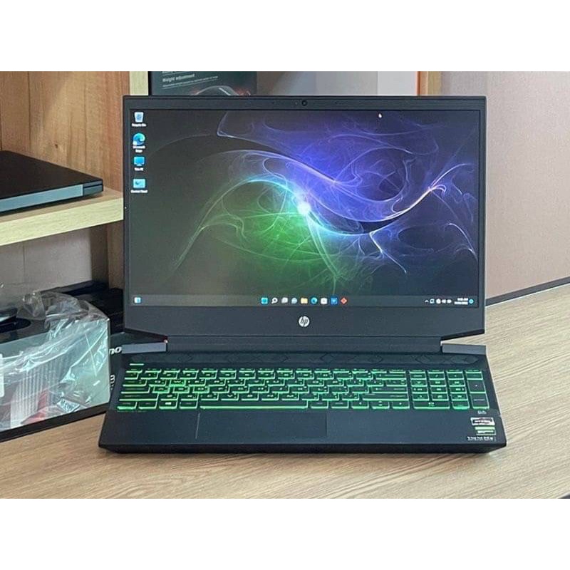 HP Pavilion Gaming 15-ec1117AX Ryzen 5 4600H SSD512GB RAM8GB GTX 1650Ti (4GB GDDR6)สินค้ามือสอง