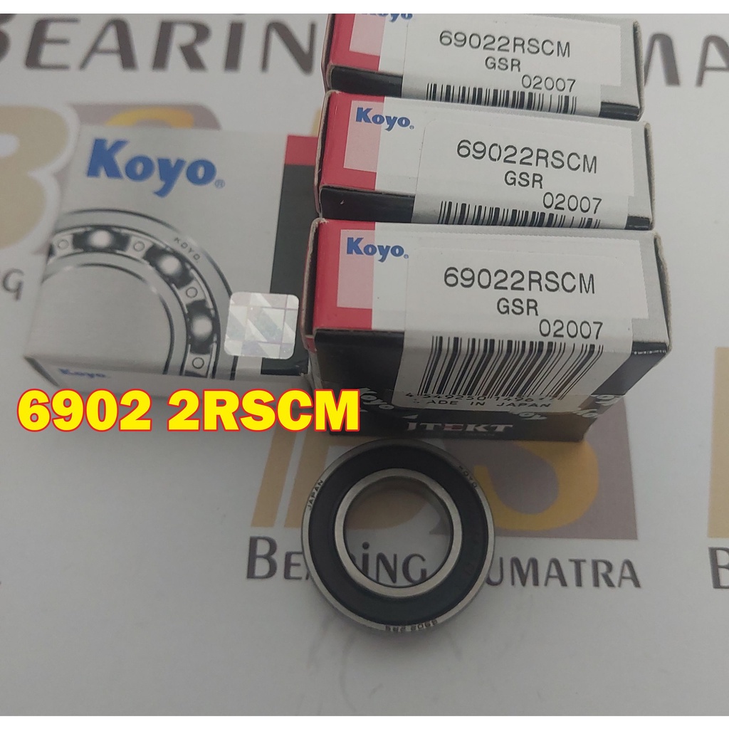 KOYO แบริ่ง 6902 2RSCM แบริ่งแบริ่ง 69022rs