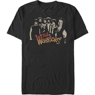 Distressed Members Warriors T-Shirt เสื้อยืดผู้ชาย เสื้อสีขาว เสื้อทหาร