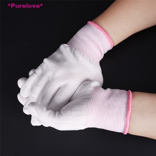 Purelove&gt; ใหม่ ถุงมือป้องกันไฟฟ้าสถิตย์ กันลื่น สําหรับซ่อมแซมโทรศัพท์มือถือ PC คอมพิวเตอร์ ESD