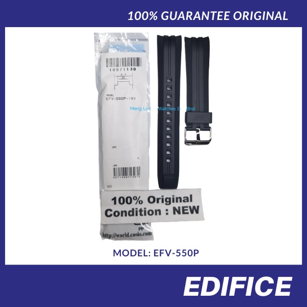 EDIFICE EFV-550P EFV550 BAND และ BEZEL "bnb" TALI รายการและสายรัดใหม่