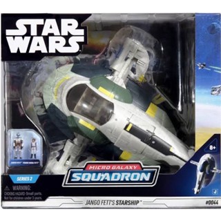 Jazzwares Star Wars Micro Galaxy Jango Fett Starship Slave 1