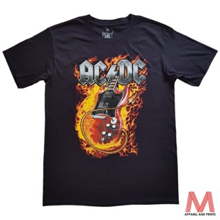 ACDC Guitar Graphic Rockband Rock Band T-Shirt