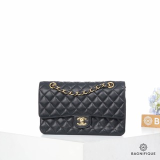 CHANEL CLASSIC 10 BLACK CAVIAR GHW