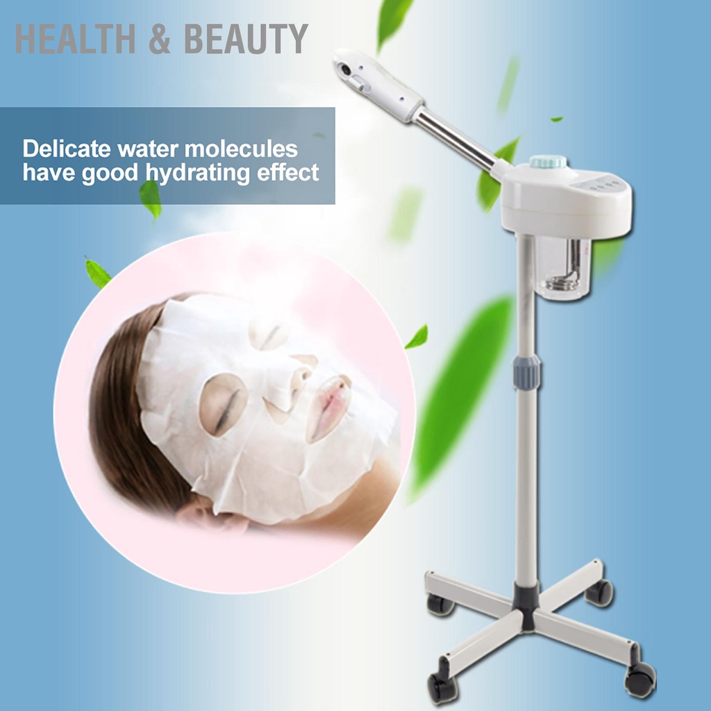 【พร้อมส่ง】เครื่องพ้นไอน้ำร้อน-เย็น เครื่องโอโซนผิว 2หัว เครื่องพ้นไอน้ำสปา สปาหน้า สำหรับร้านสปาหน้า