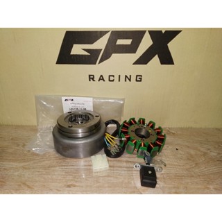 ชุดล้อแม่เหล็กจานไฟ รุ่นคาบูเรเตอร์ GPX CR5 , Legend 150/200 สินค้าใหม่ ของแท้ศูนย์ครับ