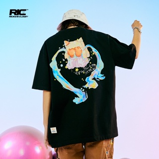 เสื้อยืดแขนสั้น พิมพ์ลาย RickyisClownJOKE RiC clown Galaxy สําหรับผู้ชาย