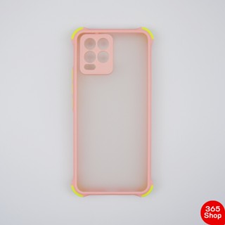 เคส Realme 8 Pro Realme 8 4G เคสแข็งหลังขุ่น ขอบสีนิ่ม กันกระแทก