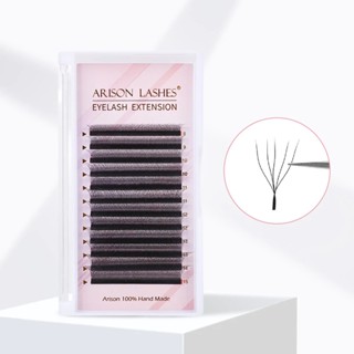 💖💖Arison LASHES ขนตาปลอม W LASHES W5D-5 ความหนา 0.07 มม.