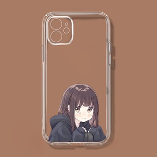 Manga shoujo เคสไอโฟน iPhone 7 8 plus 11 pro max X Xr Xs Max เคส iPhone 14 plus case 12 13 14 pro max