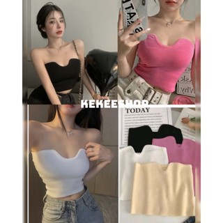 พร้อมส่งเสื้อเกาะอกรุ่นเลดี้ปรางใส่