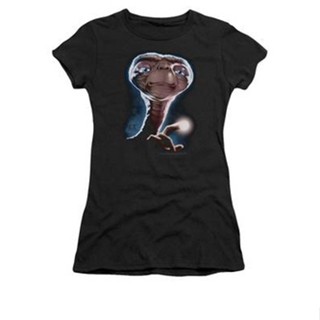 Et - Portrait Womens T-Shirt เสื้อยืดแขนสั้น เสื้อยืด เสื้อผู้ชายเท่ เสื้อยืดแฟชั่น