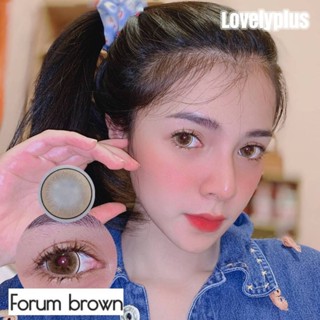 LovelyLens Forum Eff.19 Brown ใหญ่