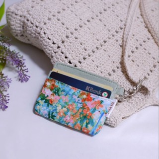 Card Holder กระเป๋าใส่บัตร (Flowers)