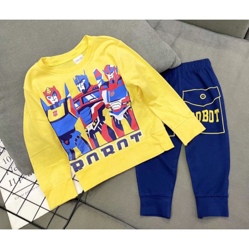 Gym Kids LS ชุดนอนเด็กชาย 7y ถึง 12y