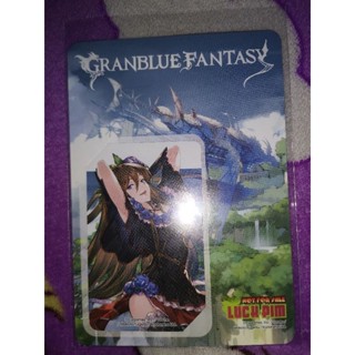 (💞มือ1พร้อมส่ง🎊)​ สติ๊กเกอร์ติดบัตร Granblue Fantasy Luckpim ของสะสมพรีเมียมลิขสิทธิ์แท้