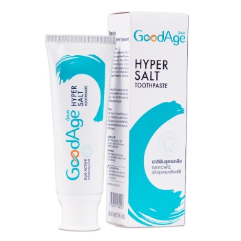 ยาสีฟัน กู๊ดเอจ ไฮเปอร์ ซอลท์ กัม แคร์ GOODAGE TOOTHPASTE (HYPER SALT GUM CARE) 90g. 1 pc.