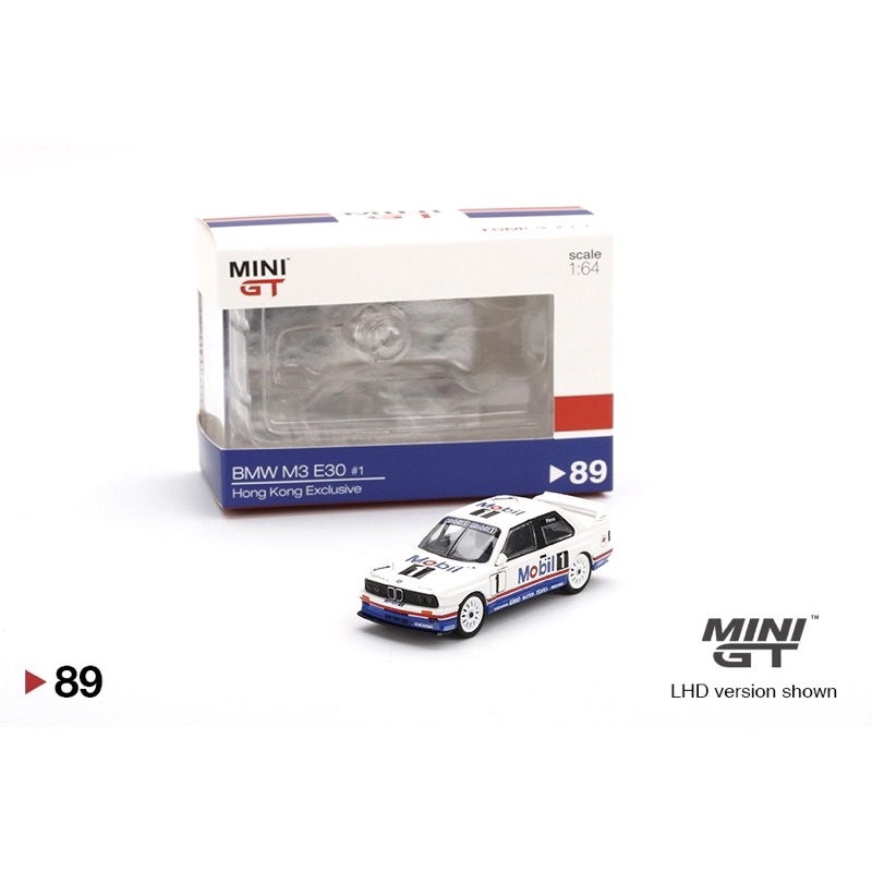 MINI GT 1/64 89 BMW M3 (E30) 1 1992 GUIA RACE OF WINNER EXCLUSIVE