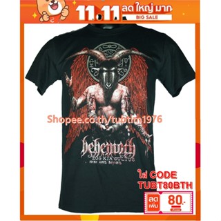 เสื้อวง Behemoth เสื้อวงดนตรีต่างประเทศ เสื้อวินเทจ บิฮีมอท BHM1528