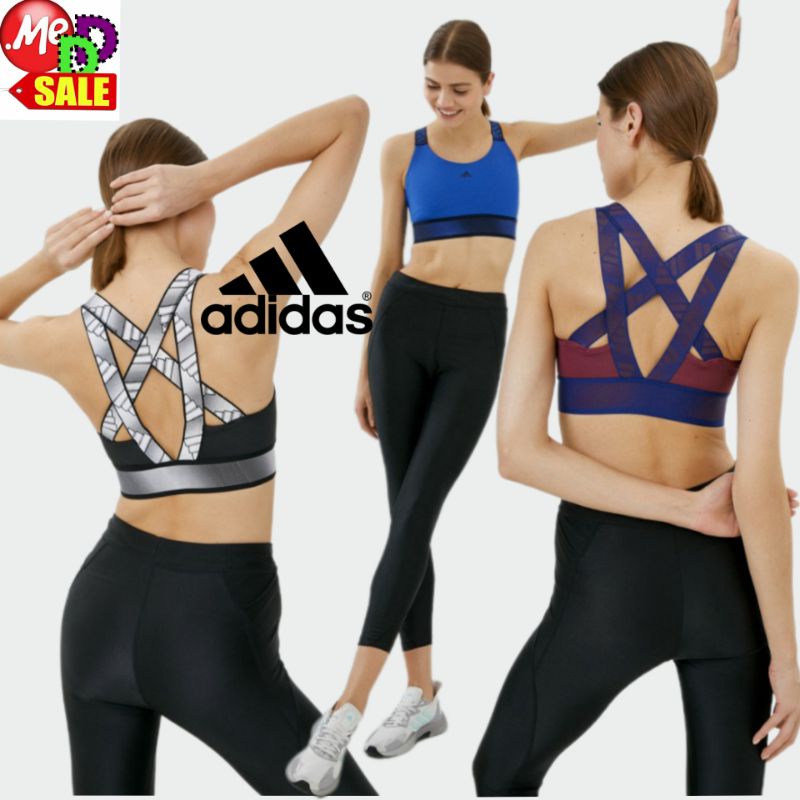 Adidas - ใหม่ สปอร์ตบรา ซัพพอร์ตระดับกลาง DON'T REST/ BELIEVE THIS BRA FJ6084 FJ6085 FL5012 FL5013 GR8080 GR8081 GR8079