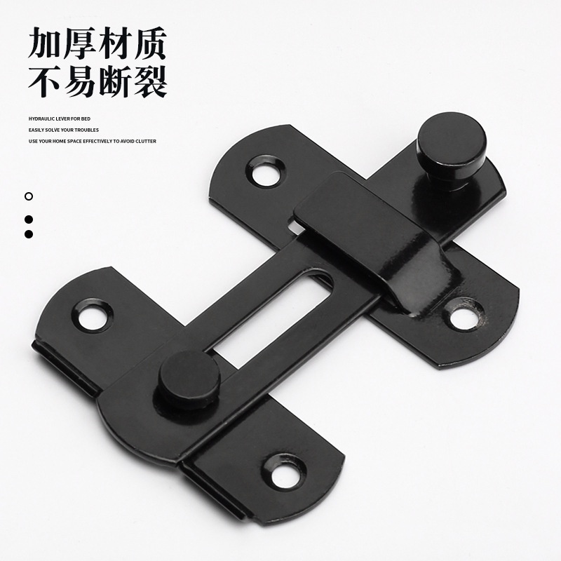 SKY กลอนประตู กลอนสแตนเลส สีเงิน กลอนสับประตู กลอนสับสแตนเลสแท้ แข็งแรง ทนทาน ที่ล็อคประตู หน้าต่าง Door Lock - รูปที่ 4