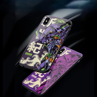 เคสโทรศัพท์มือถือกระจกนิรภัย EVA ลาย Neon Genesis Evangelion สําหรับ Vivo Y11 Y17 Y15 Y12 Y20 Y30 Y11S Y20i Y20S Y85 Y21 Y21S Y91C Y81 V21 V20 Y50 Y30i Y15A Y15S V15 Y66 Y55S Y75 Y33S Y72