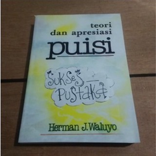 หนังสือทฤษฎีกวี และหนังสือชื่นชม HERMAN WALUYO [ของแท้]