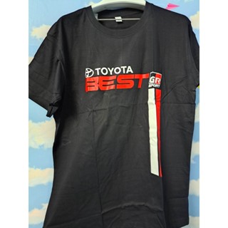 เสื้อยืด เสื้อ Screen โลโก้ TOYOTA BEST GR SPORT เสื้อแฟชั่นผู้ชายผู้หญิง