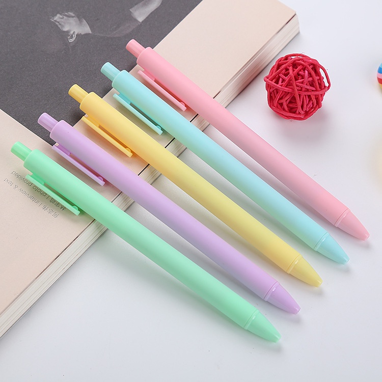 ปากกาเจล สีมาการอง สีแคนดี้ อุปกรณ์เครื่องเขียน สําหรับสํานักงาน โรงเรียน