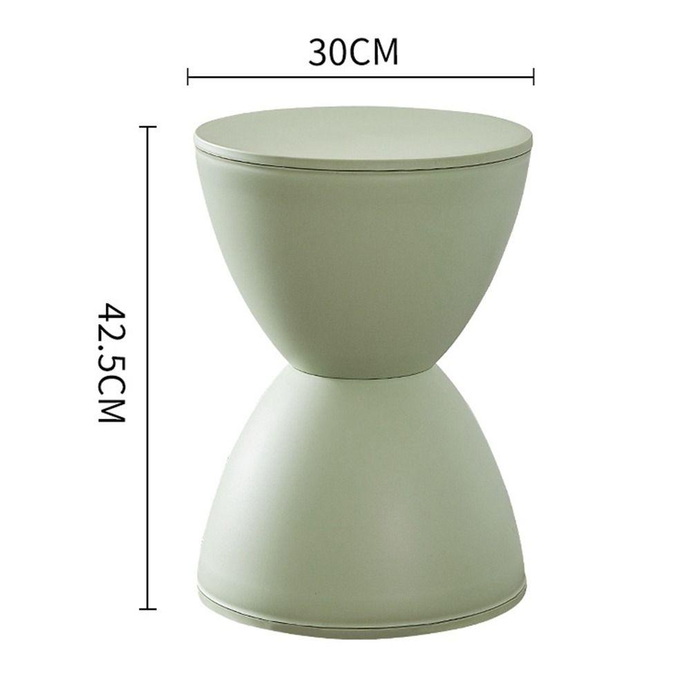 Somedayzl เก้าอี้กลม PP สร้างสรรค์ ทนทาน กันน้ํา หนา ห้องนั่งเล่น ตกแต่งบ้าน ใช้งานง่าย ทําความสะอาดง่าย เก้าอี้เด็ก - รูปที่ 2