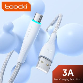 Toocki สายชาร์จ USB Type C 3A ชาร์จเร็ว สําหรับโทรศัพท์มือถือ Samsung S21 S20 Xiaomi