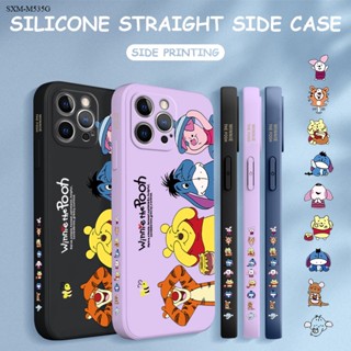 Compatible With Samsung Galaxy M53 M33 M22 M62 M14 F62 5G เคสซัมซุง สำหรับ Case Cartoon Pooh Bear Piglet Tigger เคส เคสโทรศัพท์ เคสมือถือ