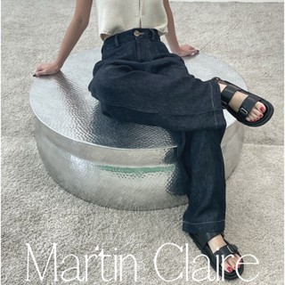 TGDA.CO - กางเกงผ้าขากระบอกใหญ่ Body girl รุ่น Martin Claire pants