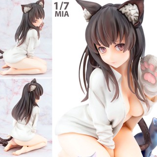 ฟิกเกอร์ อนิเมะ skyTube Illustration Koyafu Ko Yafu role Cat Girl Mia Cat ear Girl Mia ขนาด 14 ซม. สําหรับผู้หญิง