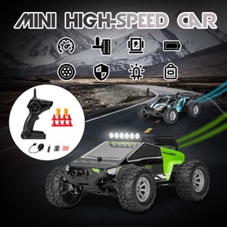 🚗1:32 RC Cars รีโมทคอนโทรลรถออฟโรด 4CH รถบรรทุกมอนสเตอร์ 2 โหมดความเร็ว 12 + ไมล์ต่อชั่วโมงสำหรับเด็กและผู้ใหญ่