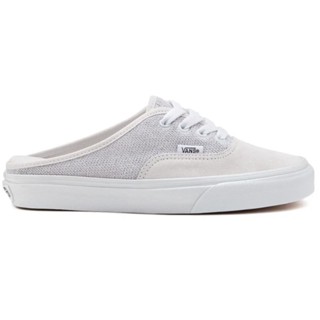 VANS AUTHENTIC MULE COZY KNIT LIGHT GREYK SNEAKERS สินค้ามีประกันแท้