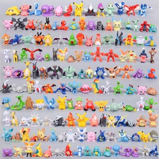 โมเดลฟิกเกอร์ TAKARA TOMY Pokemon Charizard Squirtle Pikachu ของเล่นสําหรับเด็ก 24 ชิ้น ต่อชุด 48 ชิ้น ต่อชุด