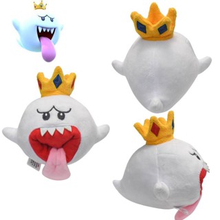 ตุ๊กตายัดนุ่น King Boo Super Mario ขนาด 17 ซม. ของเล่นสําหรับเด็ก