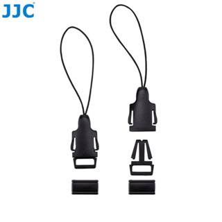 JJC ชุดหัวเข็มขัดปลดเร็ว สำหรับสายคล้องคอกล้องดิจิตอลขนาดกะทัดรัดและสายคล้องมือเพื่อติดสายคล้องข้อมือเข้ากับตาไก่กล้อง