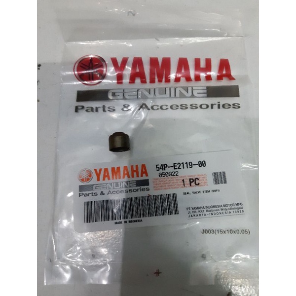 Original Mio J-Mio M3-Lexi-Aerox-Fino-N Max ก้านวาล์วซีล 54P-E2119-00