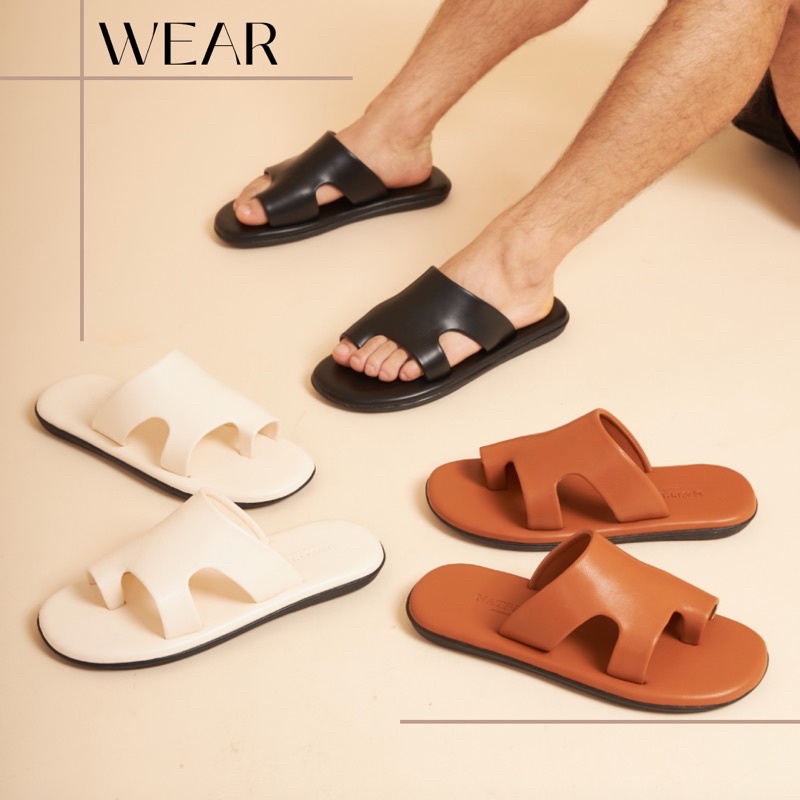 WEAR รองเท้าผู้ชาย ใส่สบาย หนังนิ่ม น้ำหนักเบา
