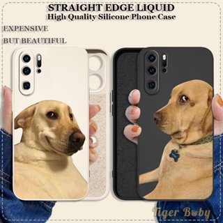 เคส Huawei P30 PRO Huawei P20 PRO Huawei P40 PRO สำหรับเคสโทรศัพท์ซิลิโคนปลอกอ่อนสนุก Spoof Dog คลุมทั้งหมดกันกระแทกเคสป้องกัน